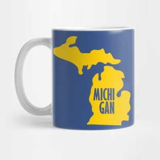 Michigan - Yellow Mug